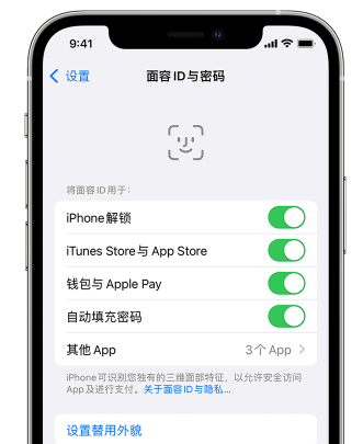 前进苹果手机维修分享升级iOS 16 后 Face ID不可用怎么办 