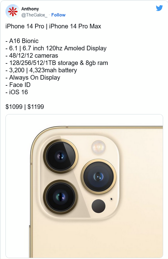 前进苹果14维修分享iPhone 14全系涨价 